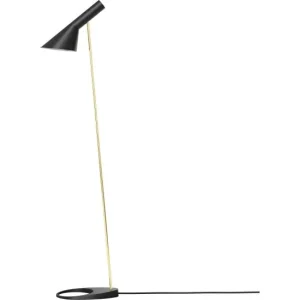 AJ GULVLAMPE MESSING/SORT - Louis Poulsen