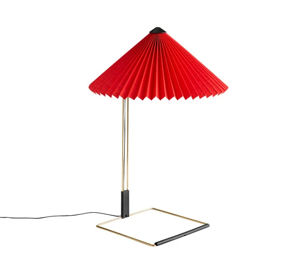 HAY Matin Bordlampe - Large - Vivid Rød