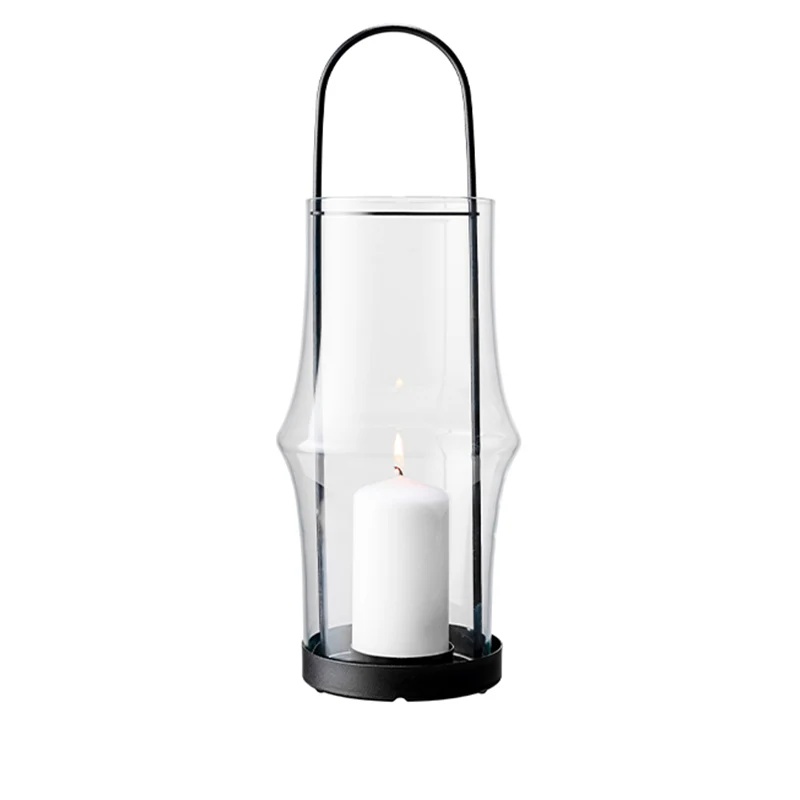 Holmegaard ARC lanterne rummelig klar H39 cm