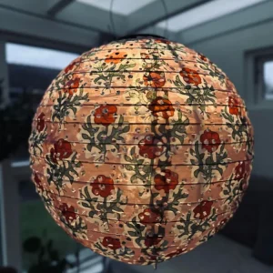 Lampe med solceller – Flower dia 40cm Rose