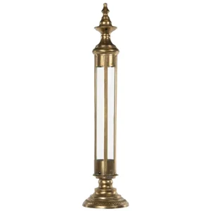 Lantern Tower Guld 19x86cm 1 stk