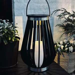 Lanterne Solar black XL 25,000 Hour Life