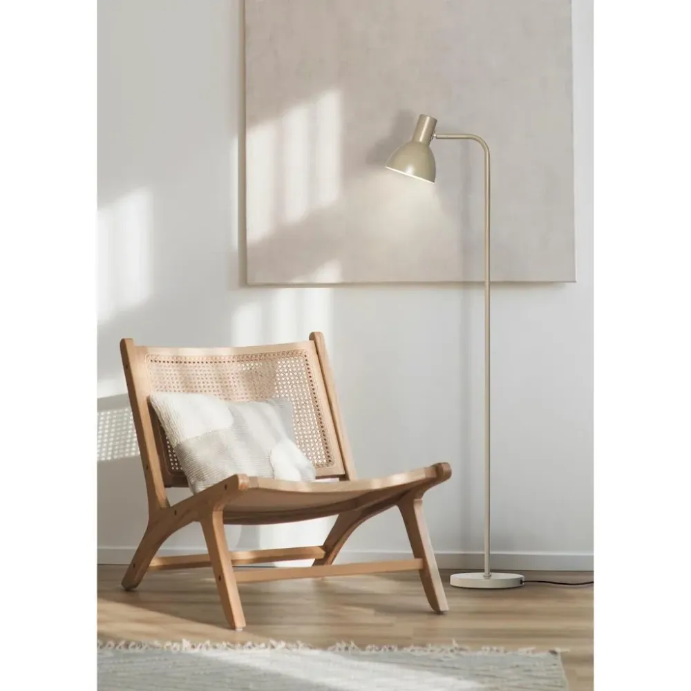 LAURITS GULVLAMPE MAT ECRU