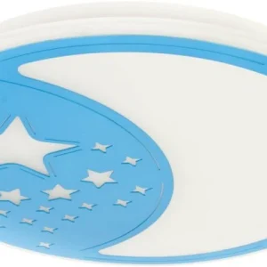 LED-plafond Milagro Note 45 W blå
