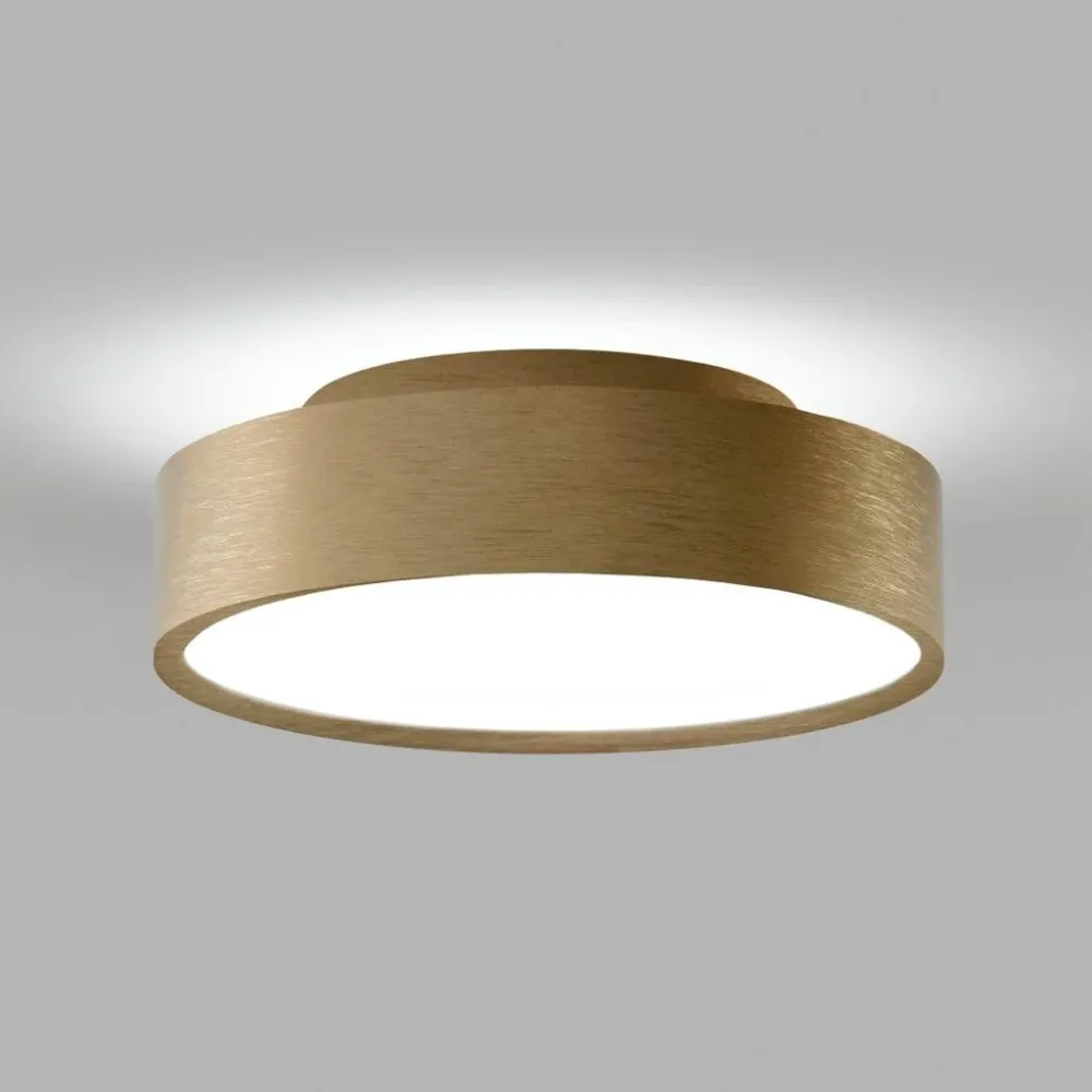 Light‑Point Shadow 2 loftslampe – Messing & LED