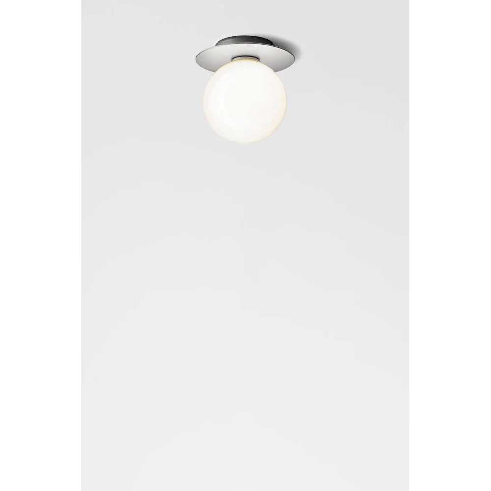 Liila 1 medium loft-/væglampe quicksilver opal Væglampe Væglampe Home & Office
