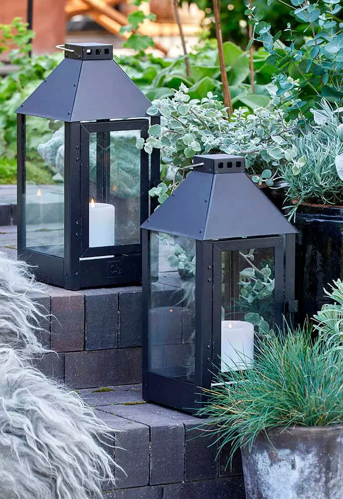 A2 Living Lanterne Mini Charcoal - H:33