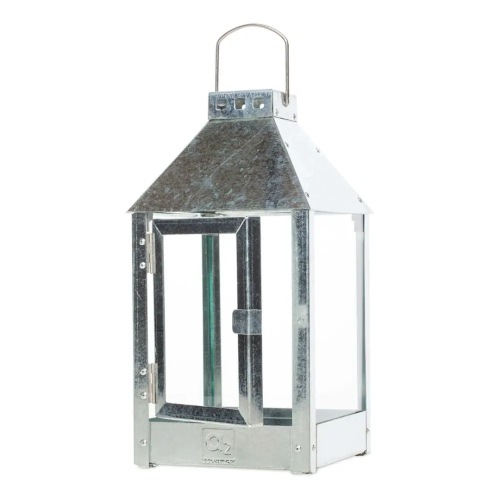 A2 Living Lanterne Pocket Zink - H:33