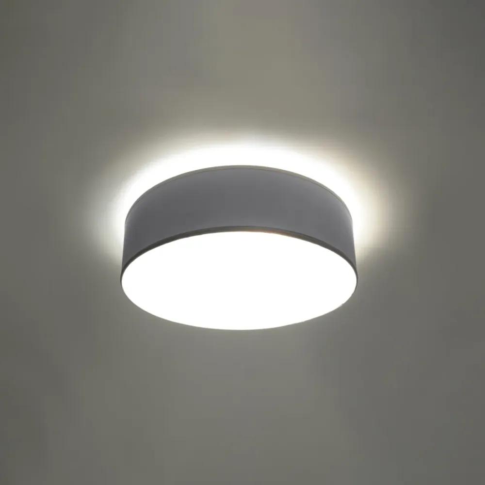 Loftlampe ARENA 35 Damp Location Rated Graa