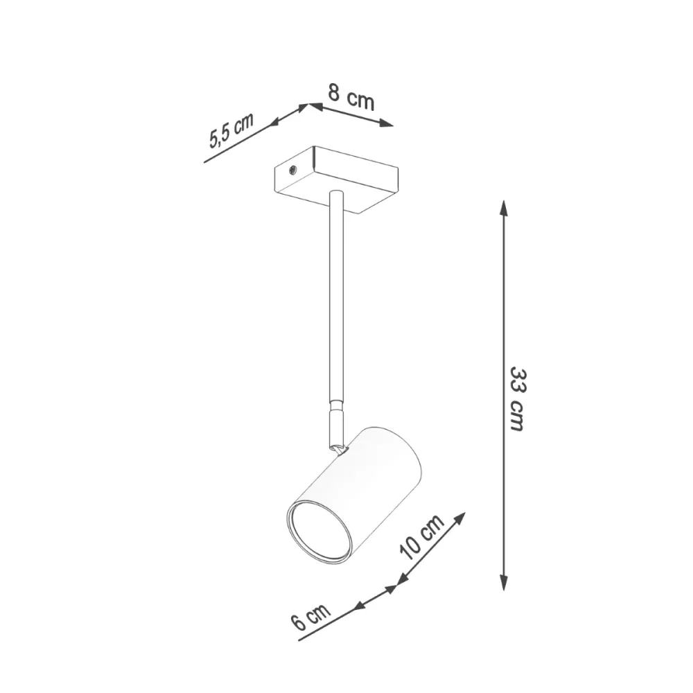 Loftlampe NORANO 6-Pack