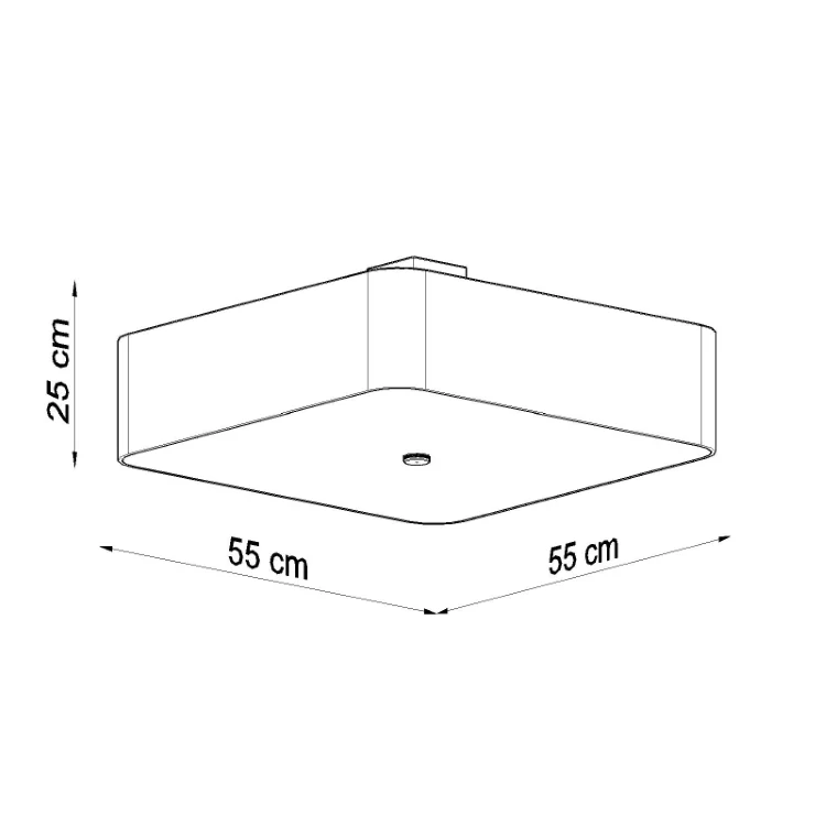 Loftslampe LOKKO 55 ivory