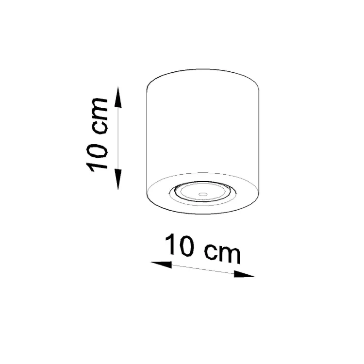 Loftslampe ORBIS beton Tunable White
