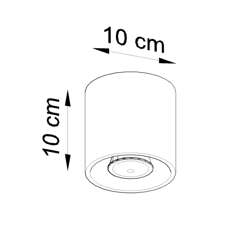 Loftslampe ORBIS 1 midnight - E26 Base