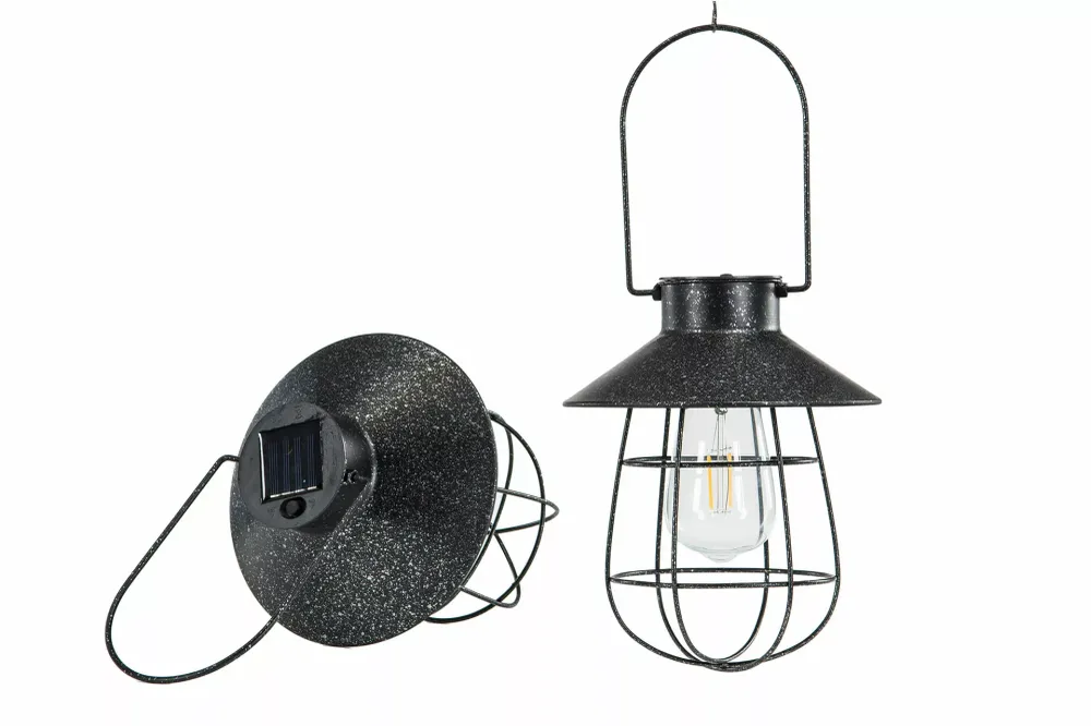Loftslampe Solcelle Led Hængende Ebony Antal 17x22cm
