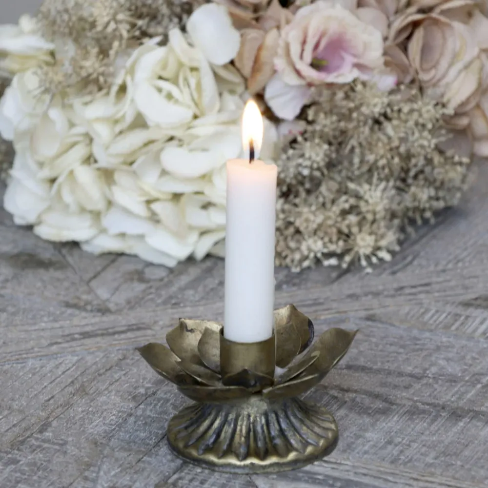 Long-Lasting Chic Antique - Lysestage m. blade