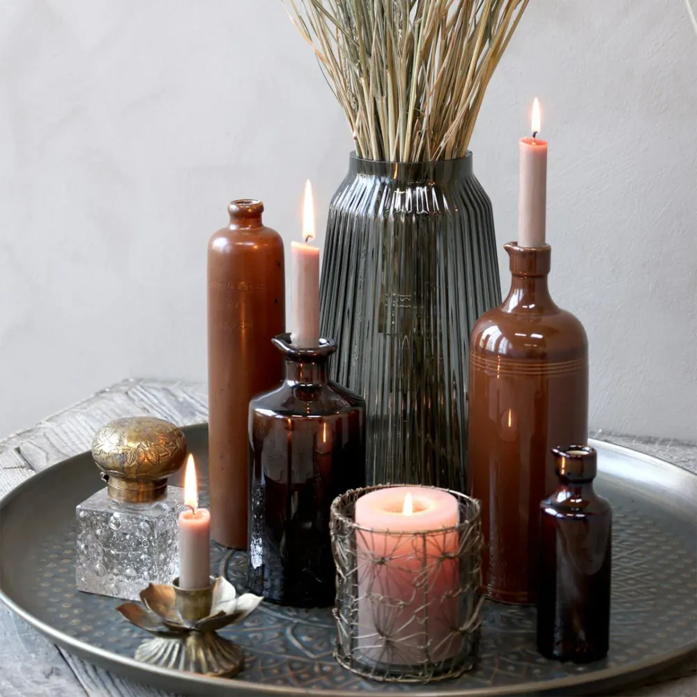 Long-Lasting Chic Antique - Lysestage m. blade