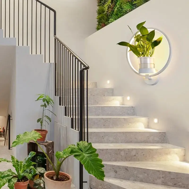 Long-Lasting Luminairesconce - væglampe plante A