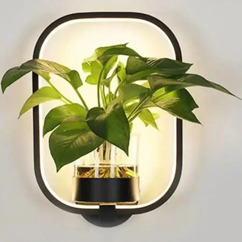 Long-Lasting Luminairesconce - væglampe plante A