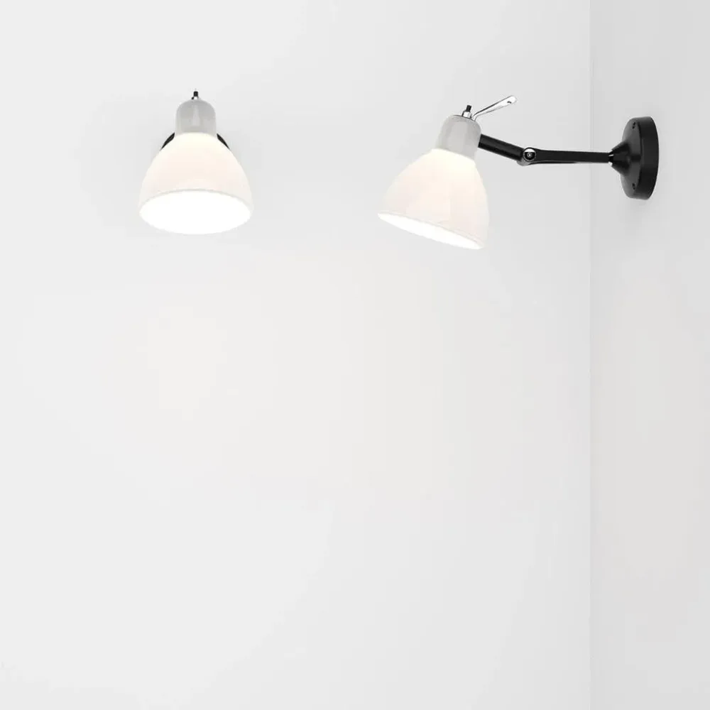 Luxy Glam H0 Væglampe Sort/hvid