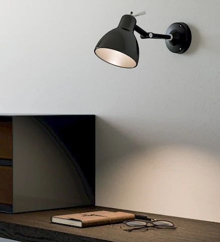 Luxy Glam H0 væg/-loftlampe fra Rotaliana Blank