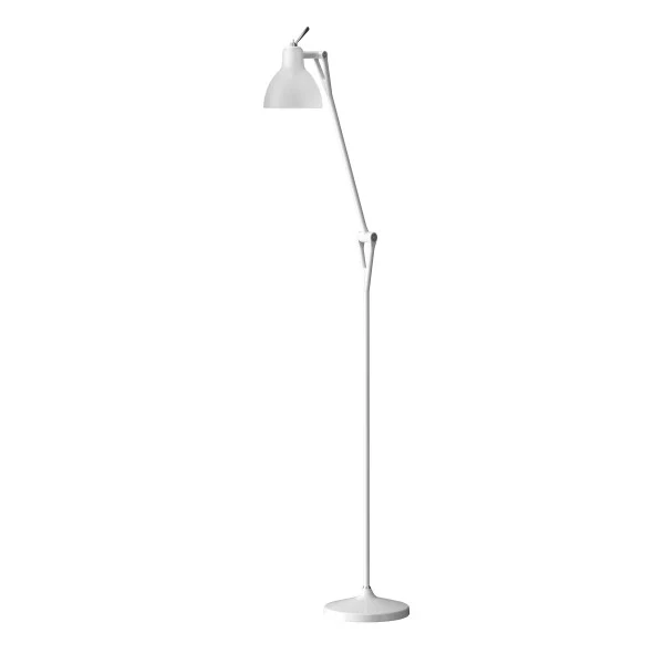 Luxy F1 Gulvlampe Alabast - mat hvidt glas