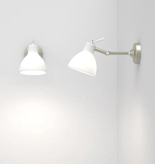 Luxy H0 væg/-loftlampe fra Rotaliana - 60W Equivalent Blank
