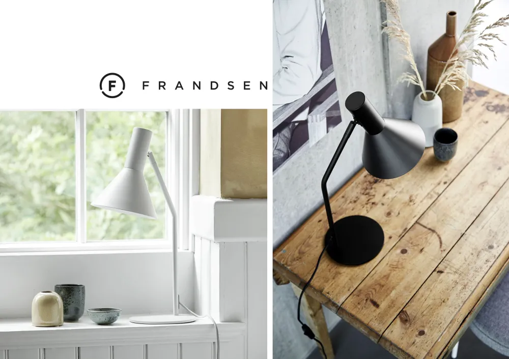 LYSS Bordlampe Ø18 Mat Mandel