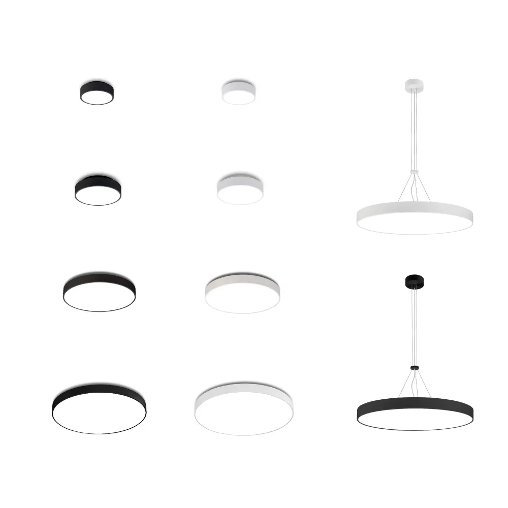 Moon væg/-loftlampe fra Antidark from Japan Hvid