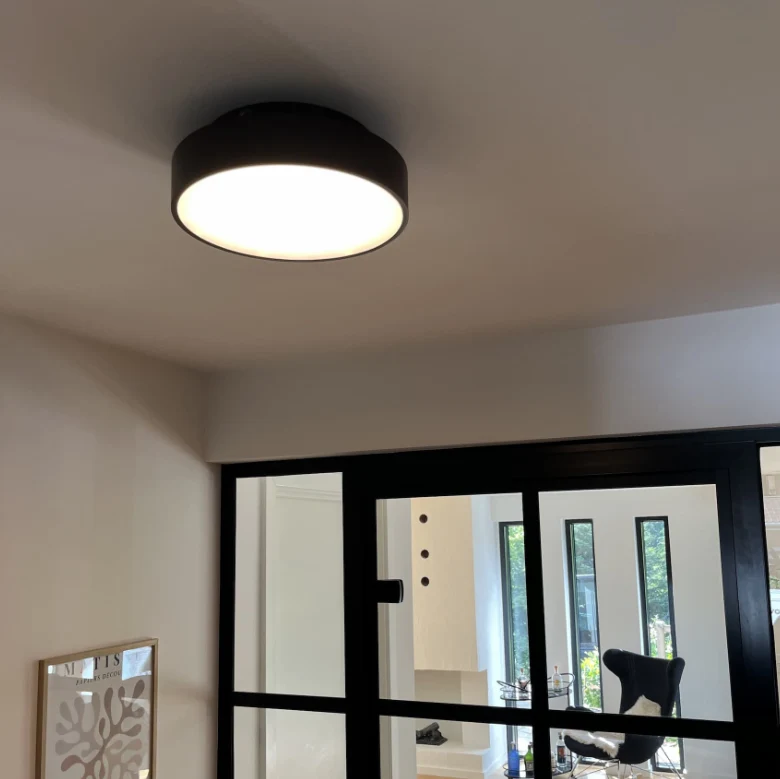 Moon væg/-loftlampe fra Antidark from Japan Hvid