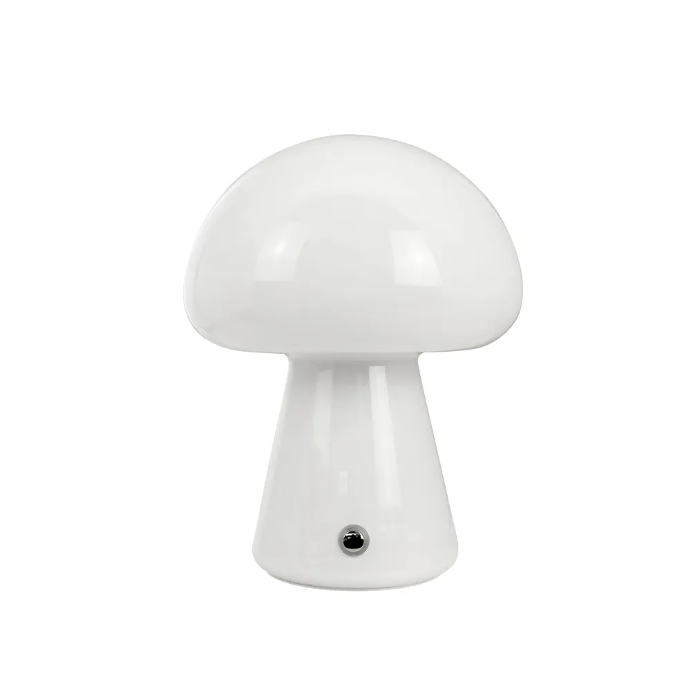 Morkel Mushroom bordlampe Dyberg-Larsen Outdoor Use Hvid