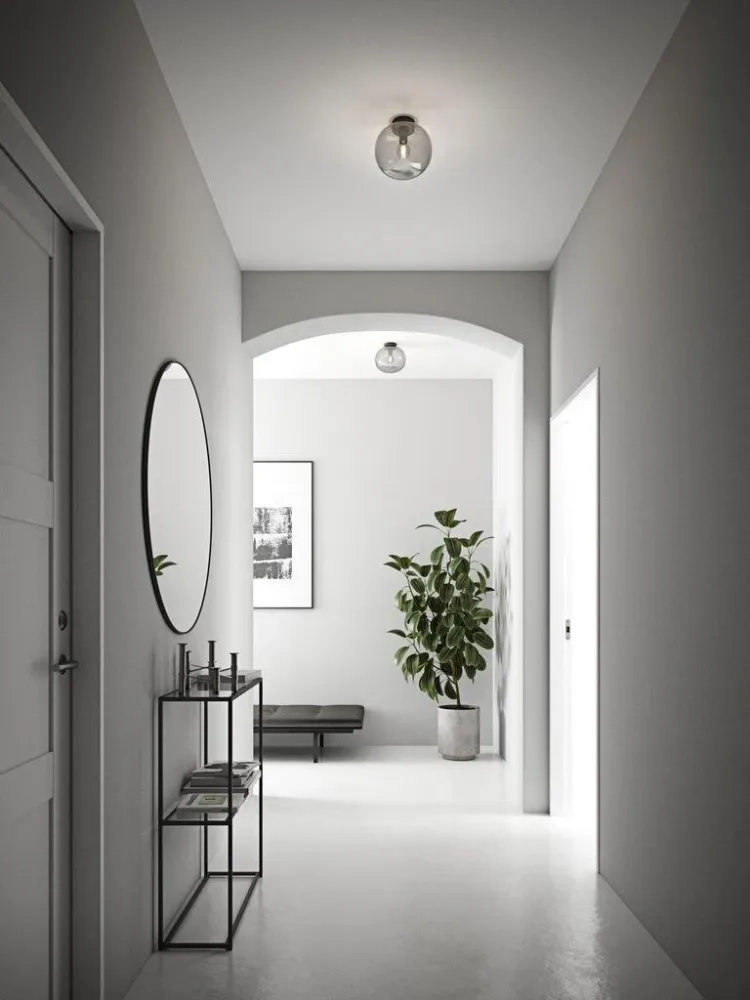 Nordlux - Alton ø27.5 Loft, Røgfarvet/Sort