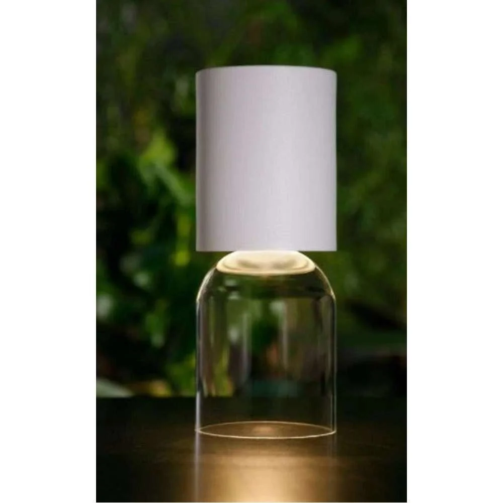Nui pocket led rechargable bordlampe white - luceplan Bordlampe