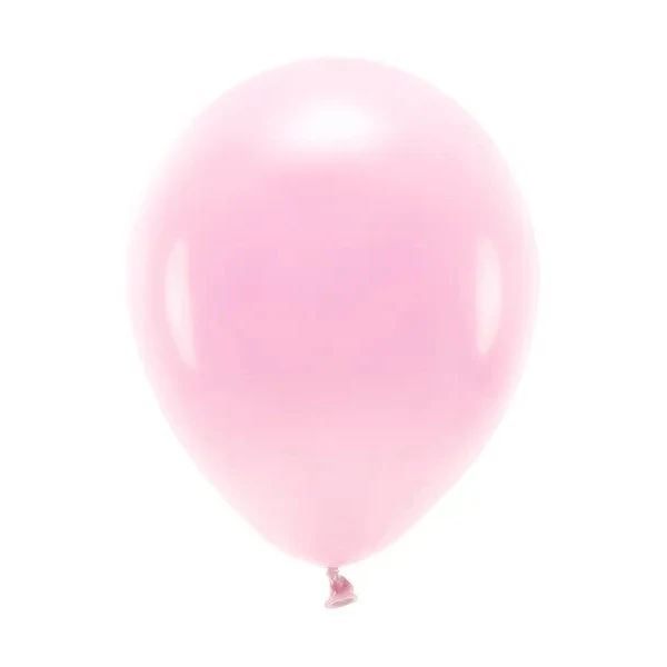 10" pastel lyserøde balloner, 10 stk.