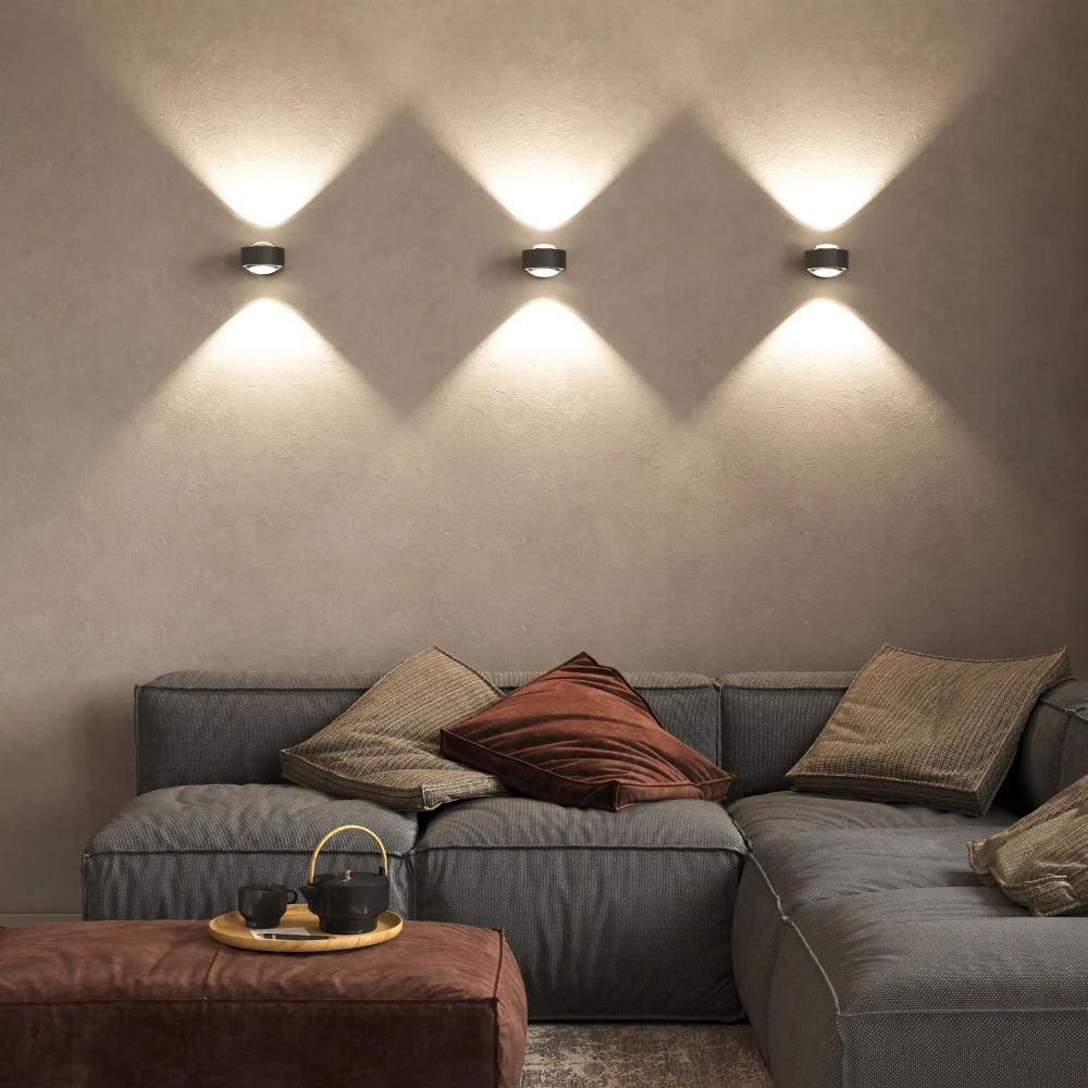 Puk Maxx Wall up/downlight væglampe Top-light Long Lifespan Mat