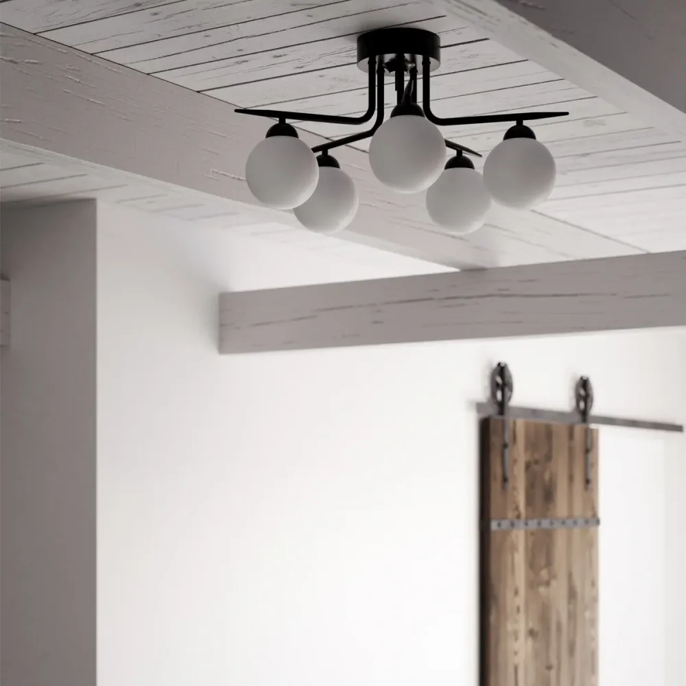 Punto plafond loftlampe fra Rydens 3-Year Warranty