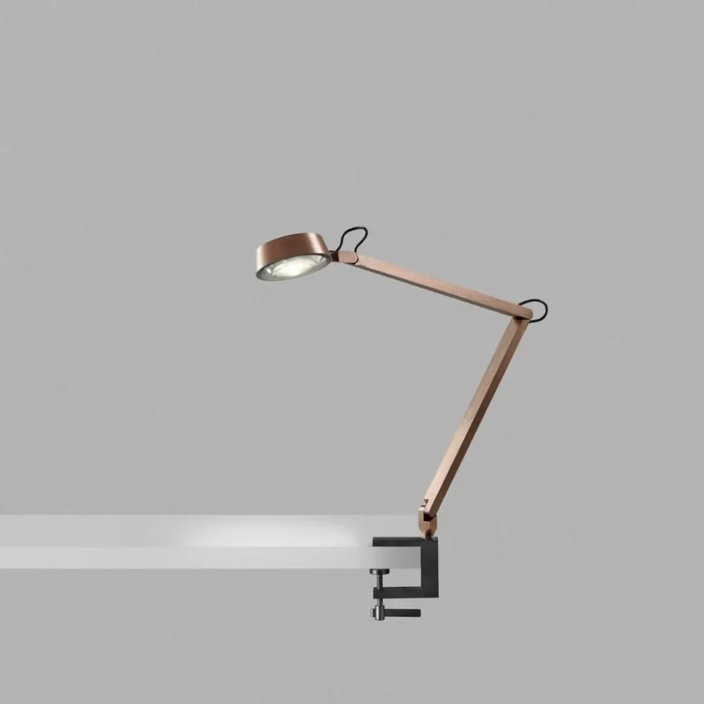 Shadowy T1 Bordlampe m/ klemme Rose Gold - Light-Point