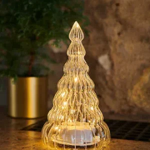 Sirius Lucy Træ H23,5cm, Klar/Hvid