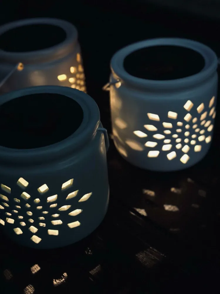 Smart Home Lanterne keramik mix