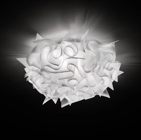 Smart Wi-Fi Veli væg/-loftlampe fra Slamp Hvid