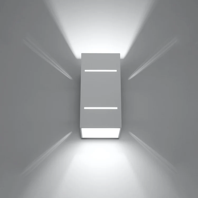 Smart Wi-Fi Væglampe BLOCCO ivory