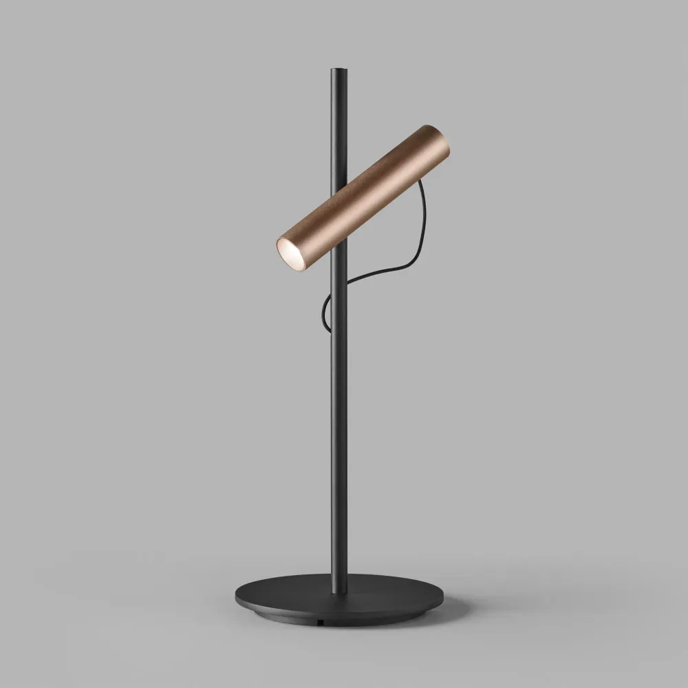 Spirit T1 Sort/Rose Forgyldt Bordlampe - DEMO