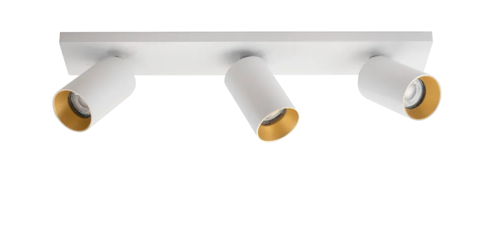 SpotOn3 GU10 Loft-vægspot Ivory