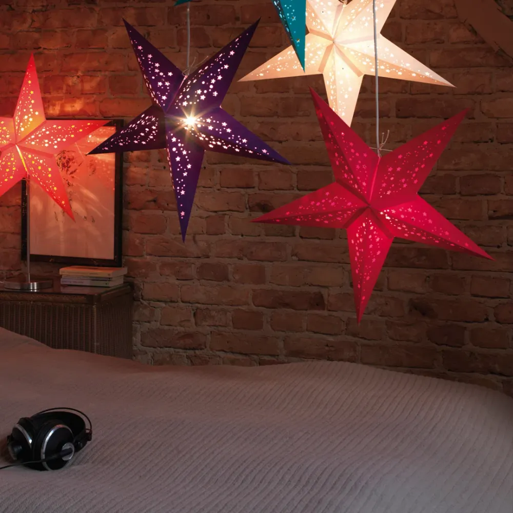 Stjerne Lampe Mia Cherry - Medium