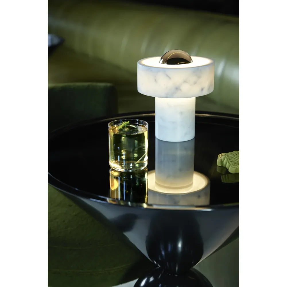STONE MOBILE MARMOR/GULD LED Compatible Philips Hue