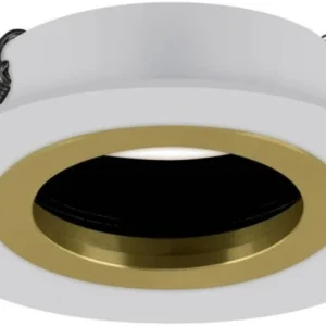 Struhm Pluto GU10 loftspot hvid/guld