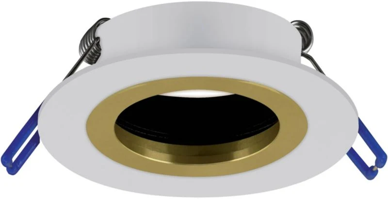 Struhm Pluto GU10 loftspot hvid/guld
