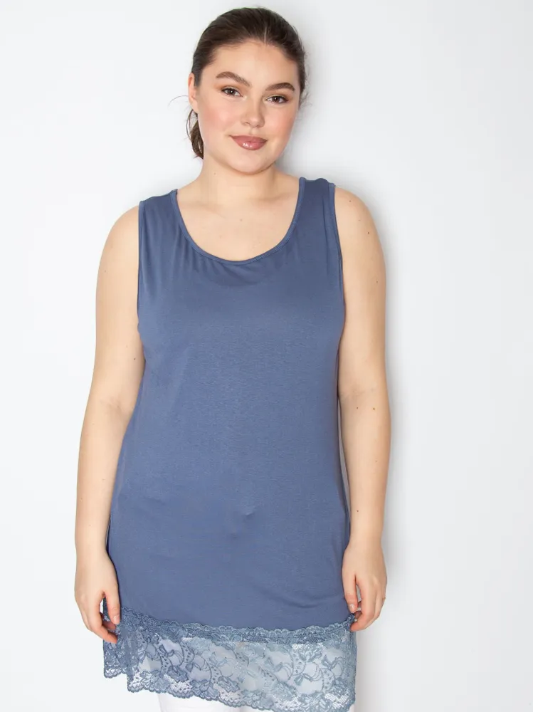 Top med blonde forneden - ITFEB25 Rosa