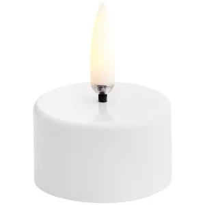 Uyuni LED Fyrfadslys – Pearl (3,9 × 2,4 cm)