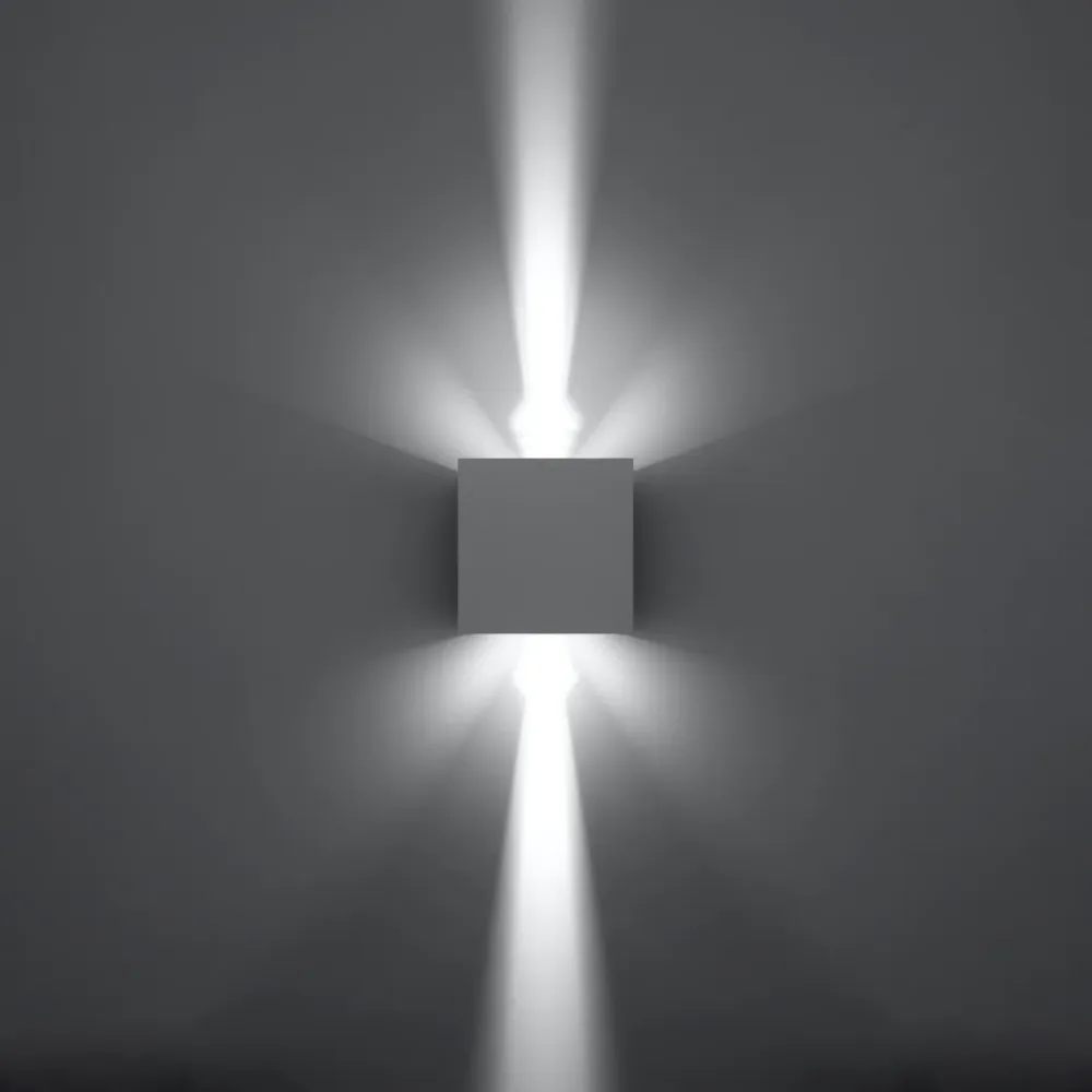 Væglampe LUCA LED IP54 Hvid