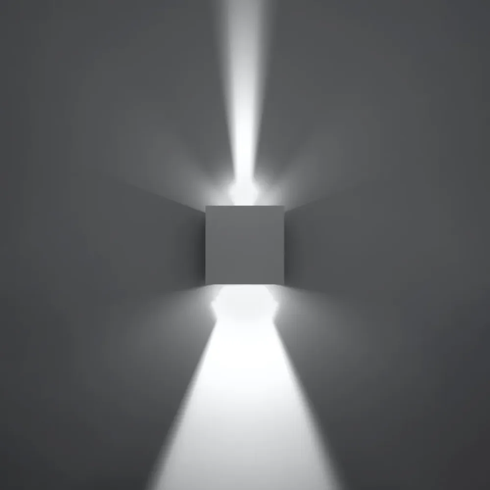Væglampe LUCA LED IP54 Hvid